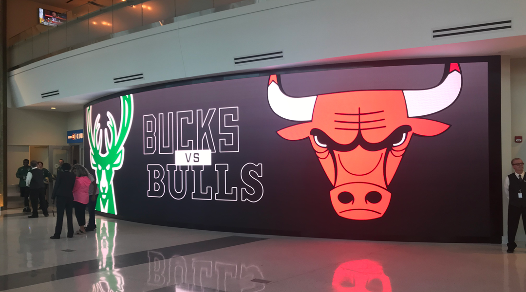 Concourse Display Installation Photo