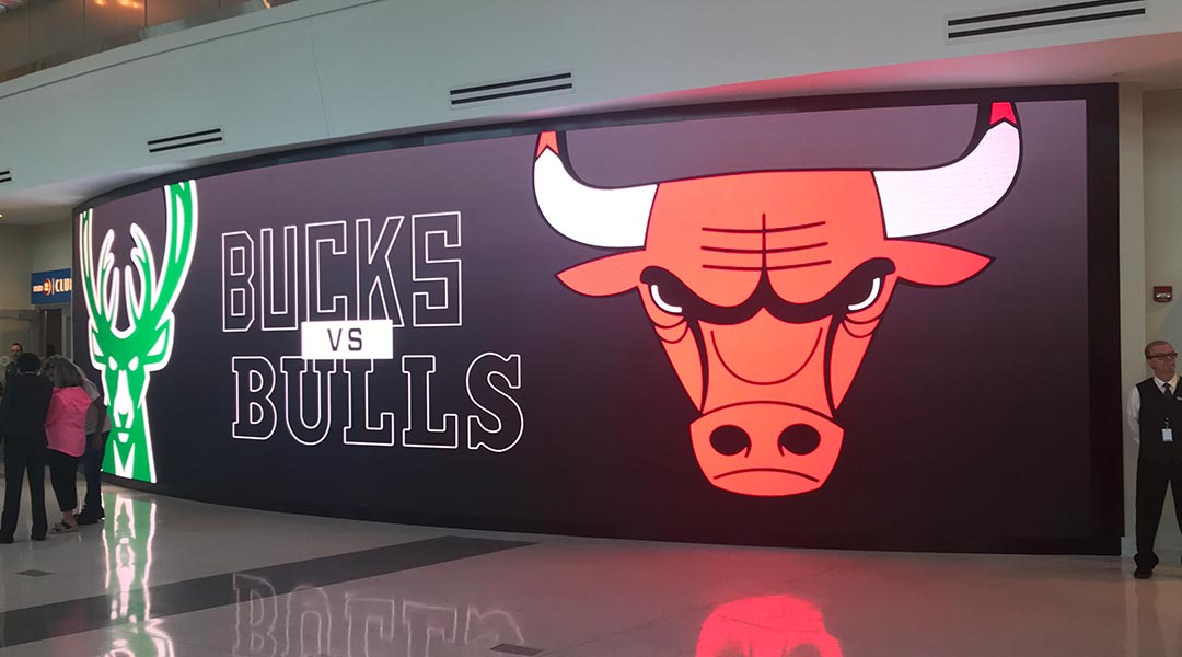 Concourse Display Installation Photo