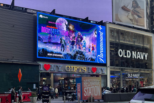 Wallscape digital billboard