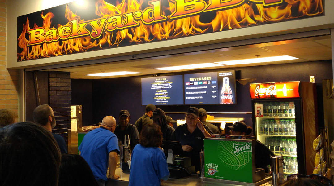 Concessions Installation Photo
